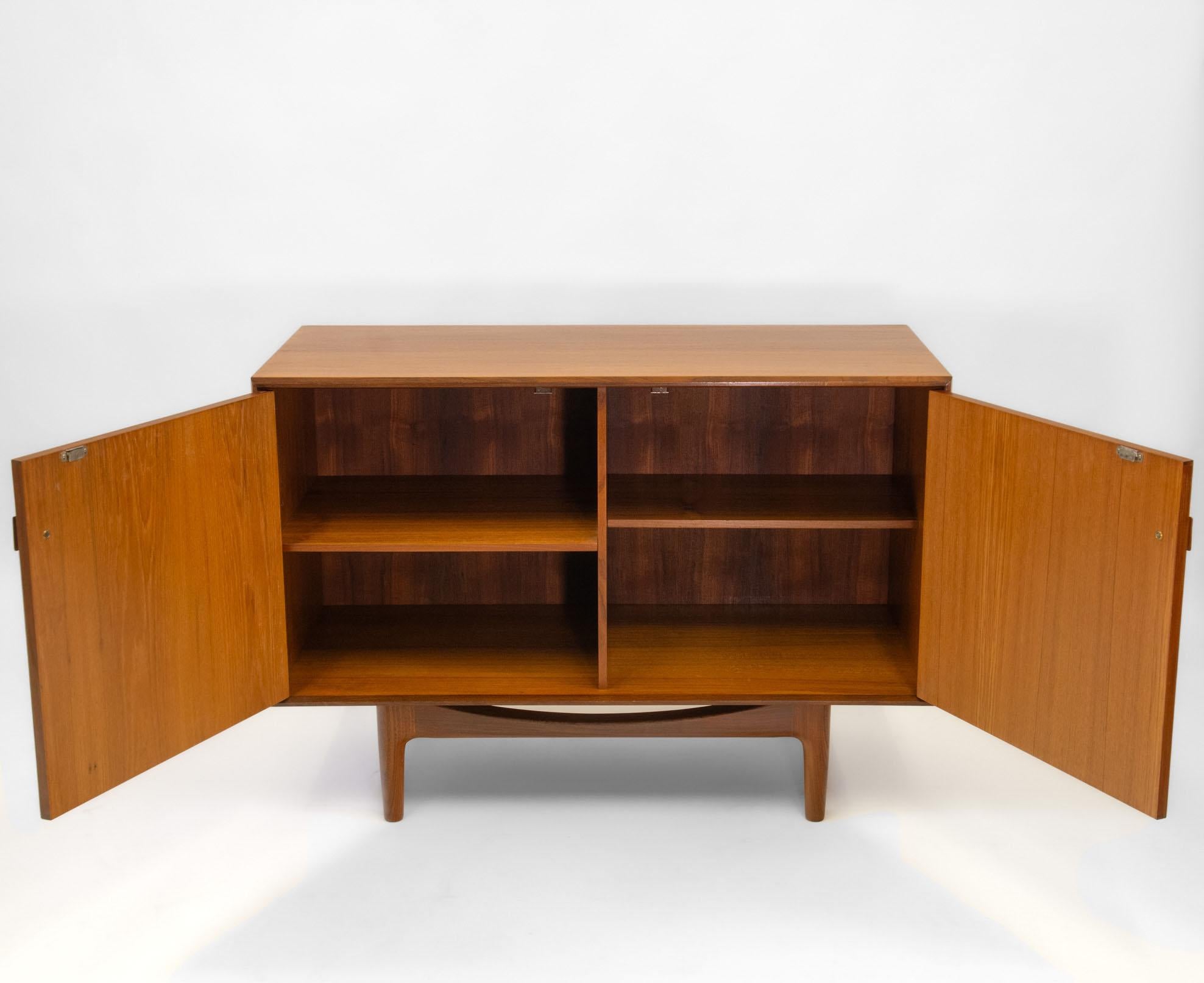 Wood Ib Kofod Larsen Teak Cabinet Danish Design For G Plan