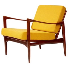 Ib Kofod-Larsen Teak Candidate Chair, circa 1960