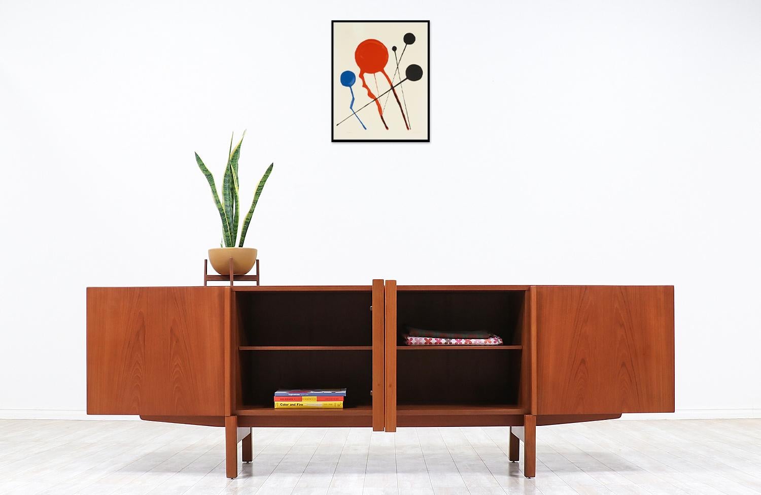 Danish Ib Kofod-Larsen Teak Credenza for Faarup Møbelfabrik
