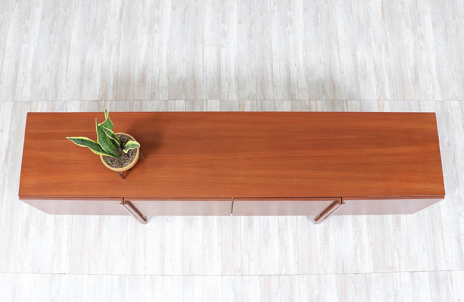 Wood Ib Kofod-Larsen Teak Credenza for Faarup Møbelfabrik