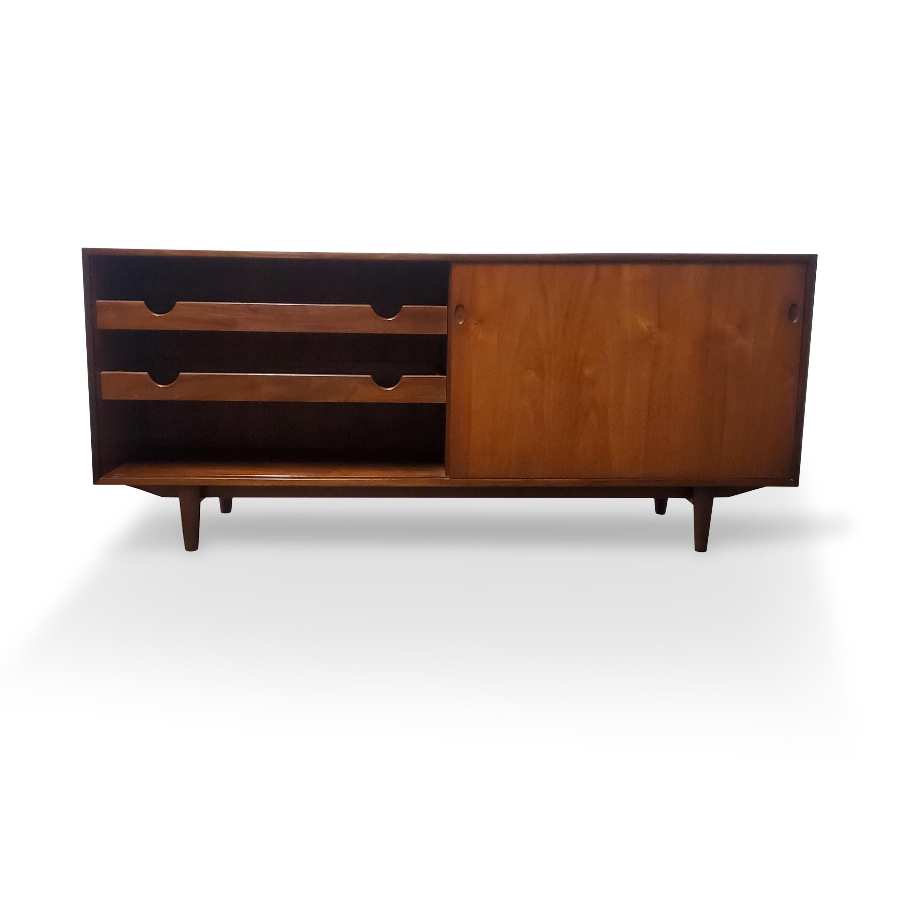 20th Century Ib Kofod-Larsen Teak Credenza For Sale