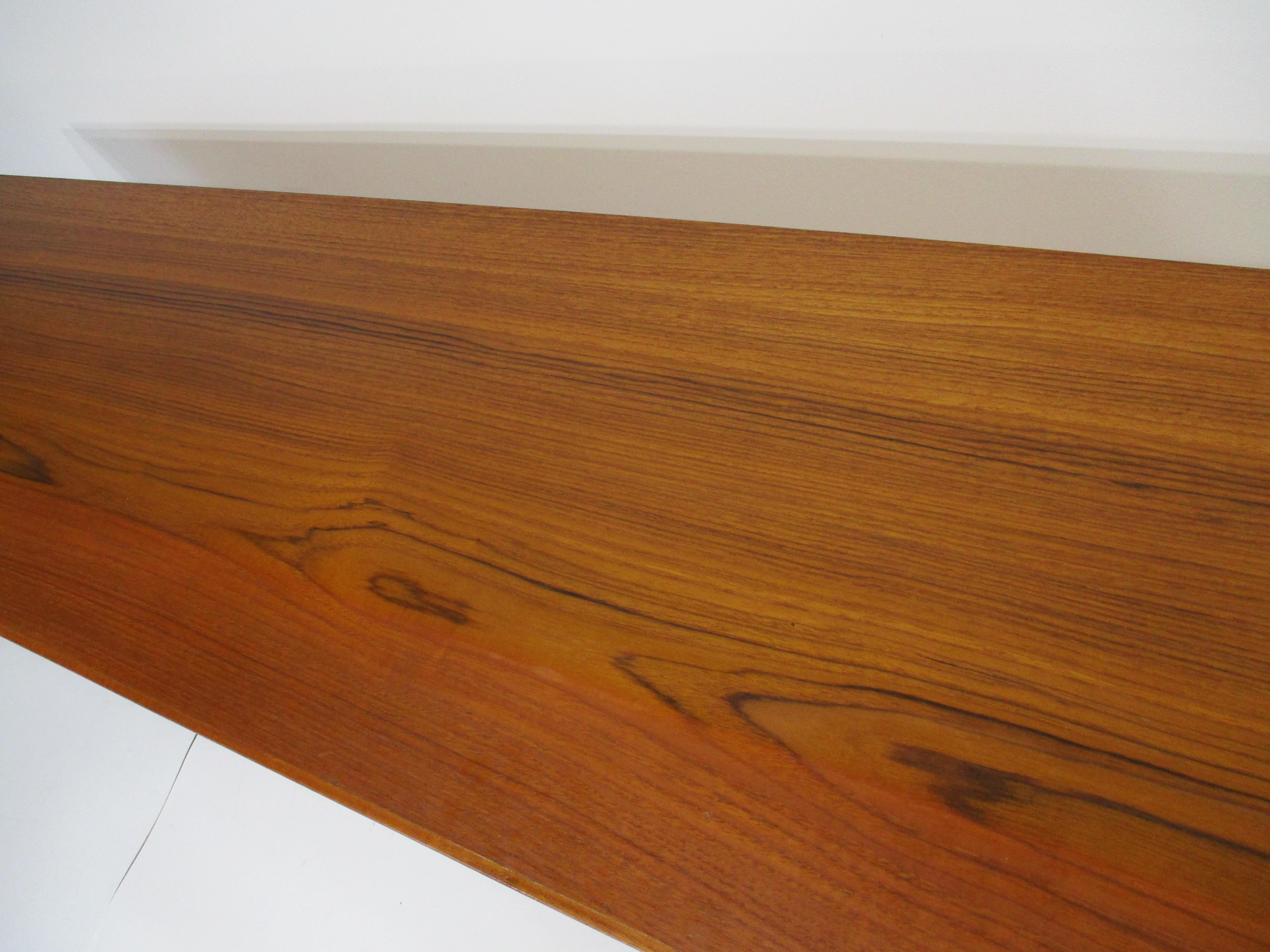 Ib Kofod Larsen Teak Credenza Sideboard for Faarup Denmark (B) For Sale 4