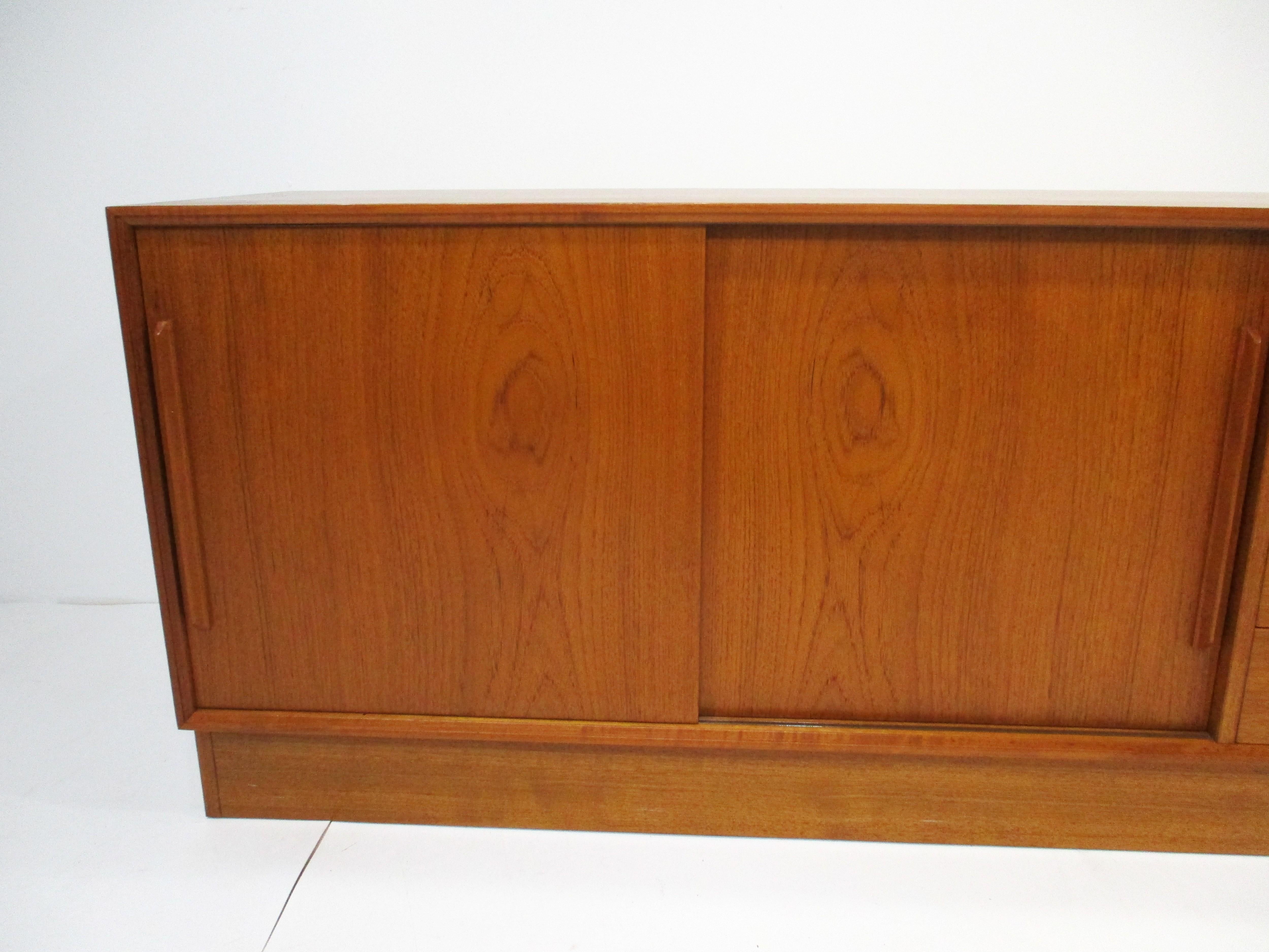 Ib Kofod Larsen Teak Credenza Sideboard for Faarup Denmark (B) For Sale 2