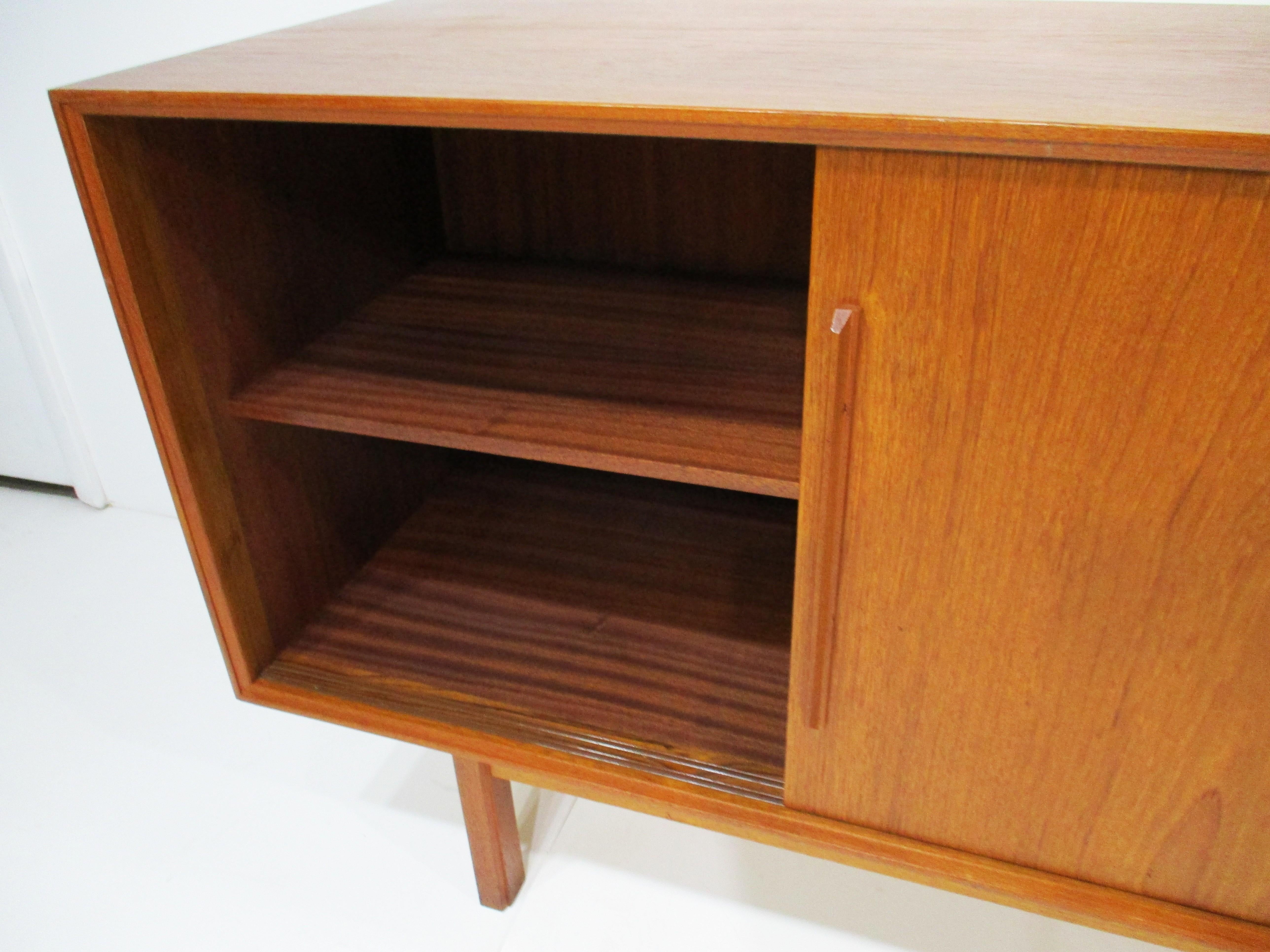 Ib Kofod Larsen Teak Credenza / Sideboard for Faarup Denmark For Sale 4