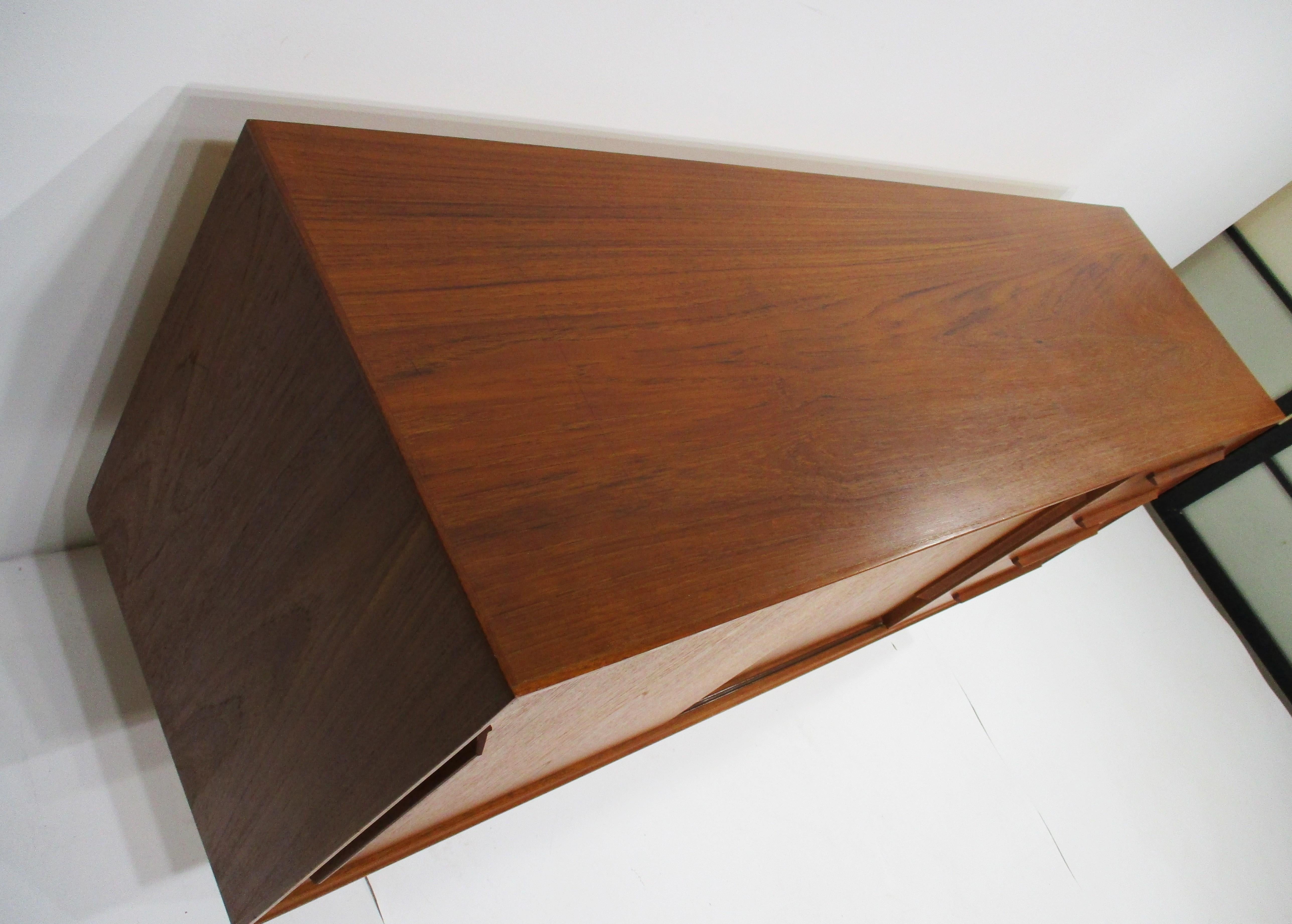 Ib Kofod Larsen Teak Credenza / Sideboard for Faarup Denmark For Sale 8