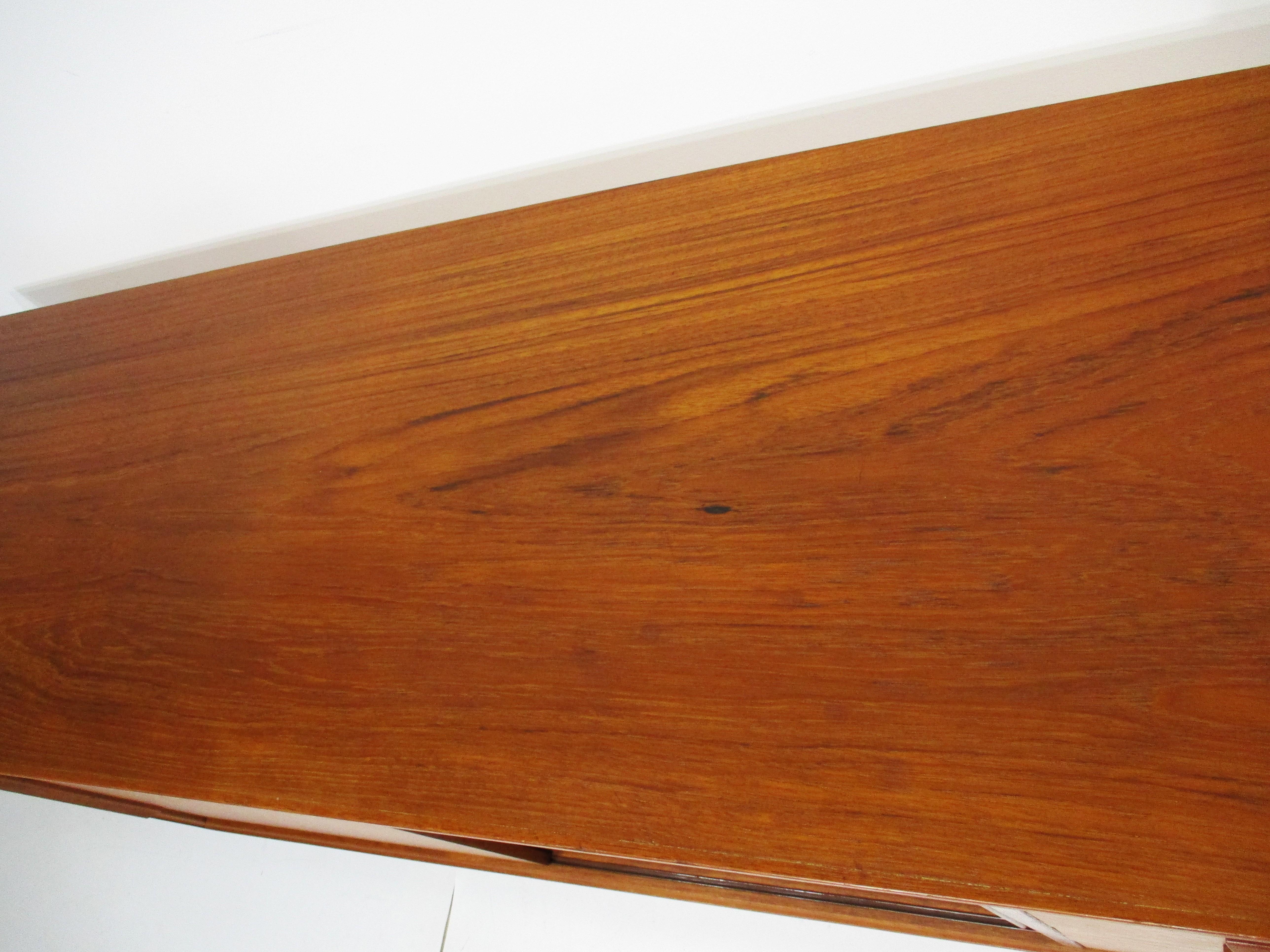 Ib Kofod Larsen Teak Credenza / Sideboard for Faarup Denmark For Sale 9