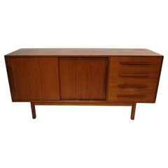Ib Kofod Larsen Teak Credenza / Sideboard for Faarup Denmark