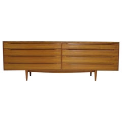 IB Kofod-Larsen Teak Eight-Drawer Dresser