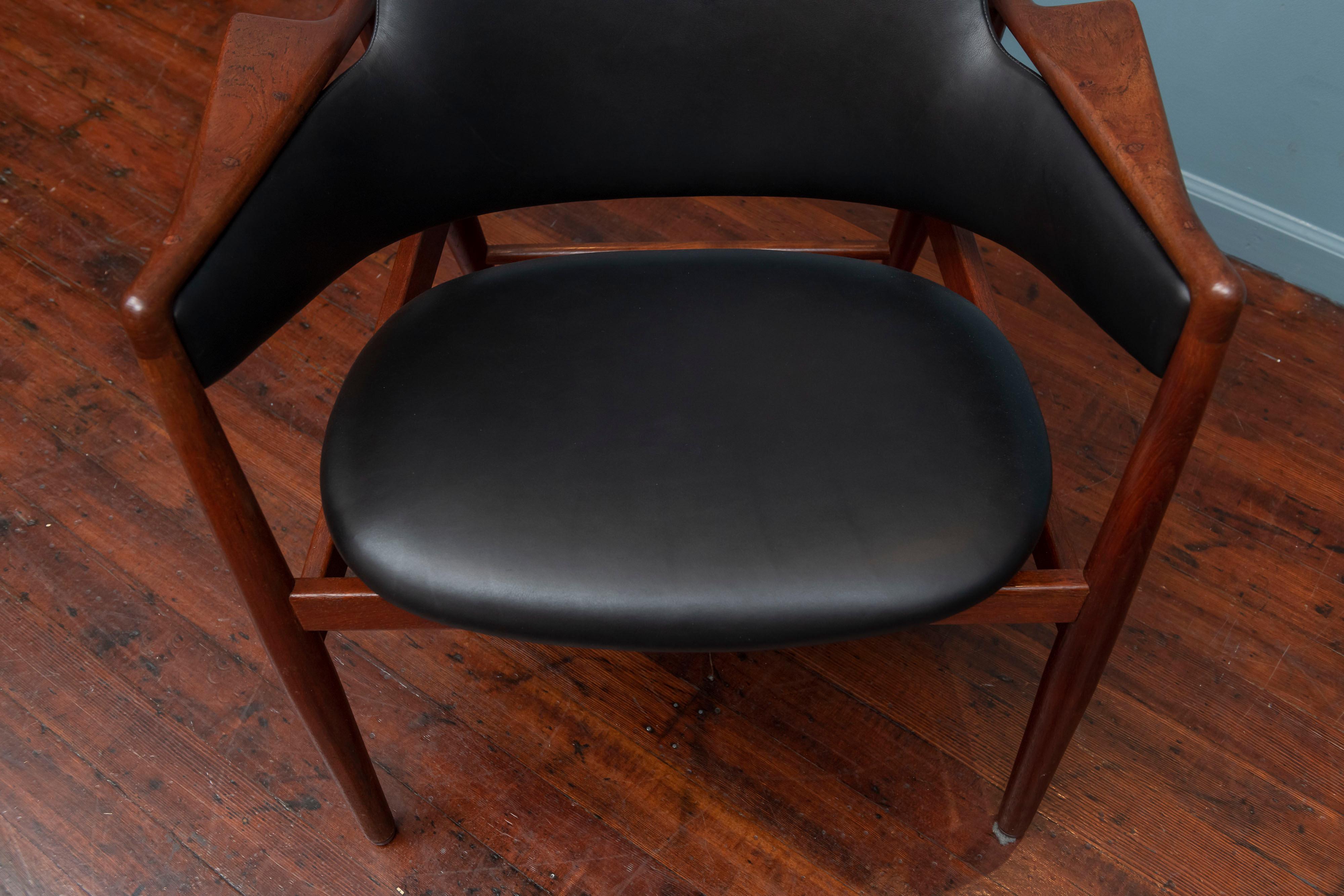Ib Kofod-Larsen Teak Lounge Chair for Christensen & Larsen 1