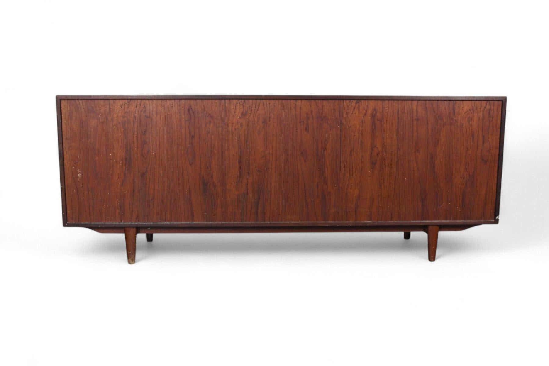 Ib Kofod Larsen Teak Mid Century Credenza for Brande For Sale 5