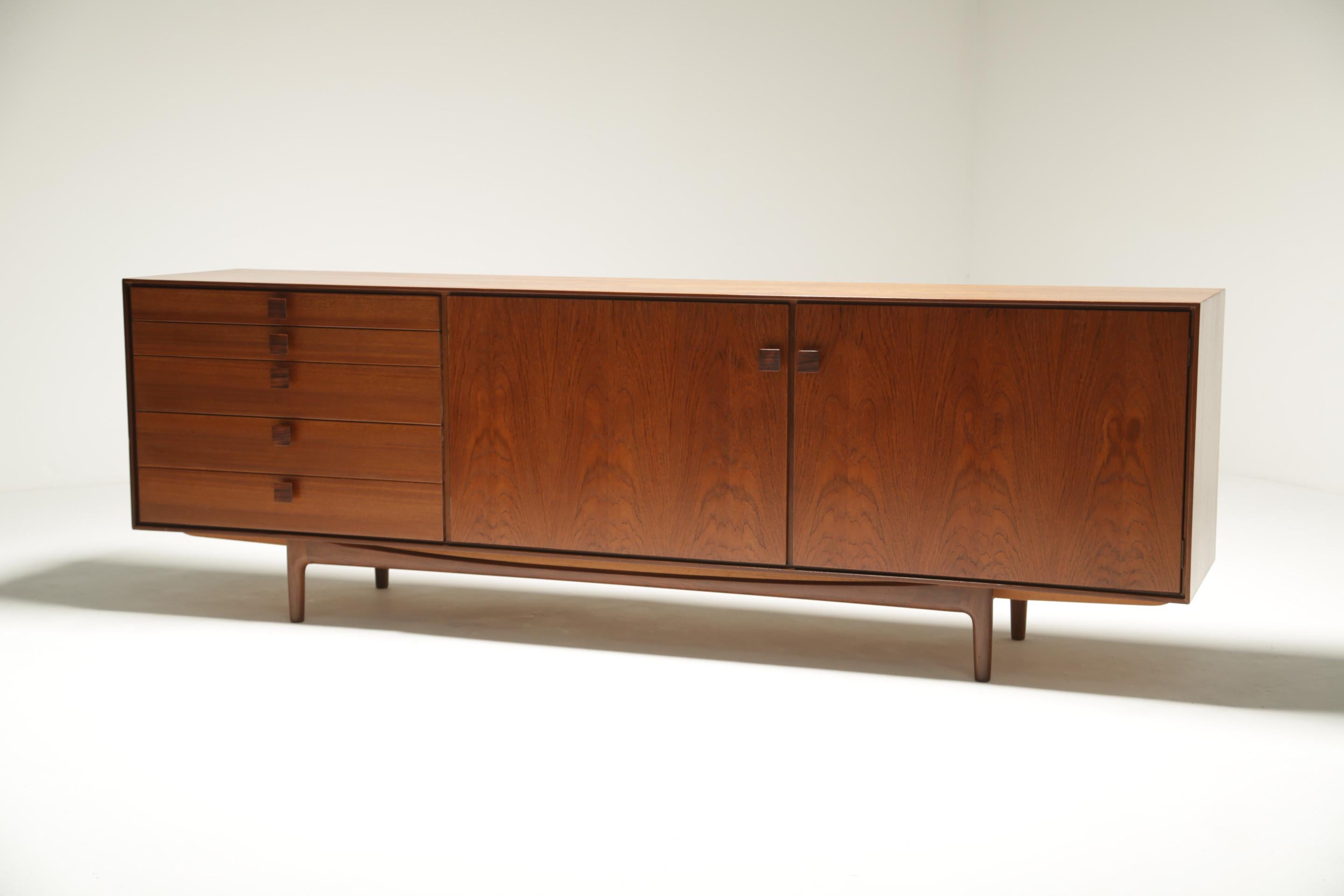 Ib Kofod Larsen Teak Sideboard For Sale 4