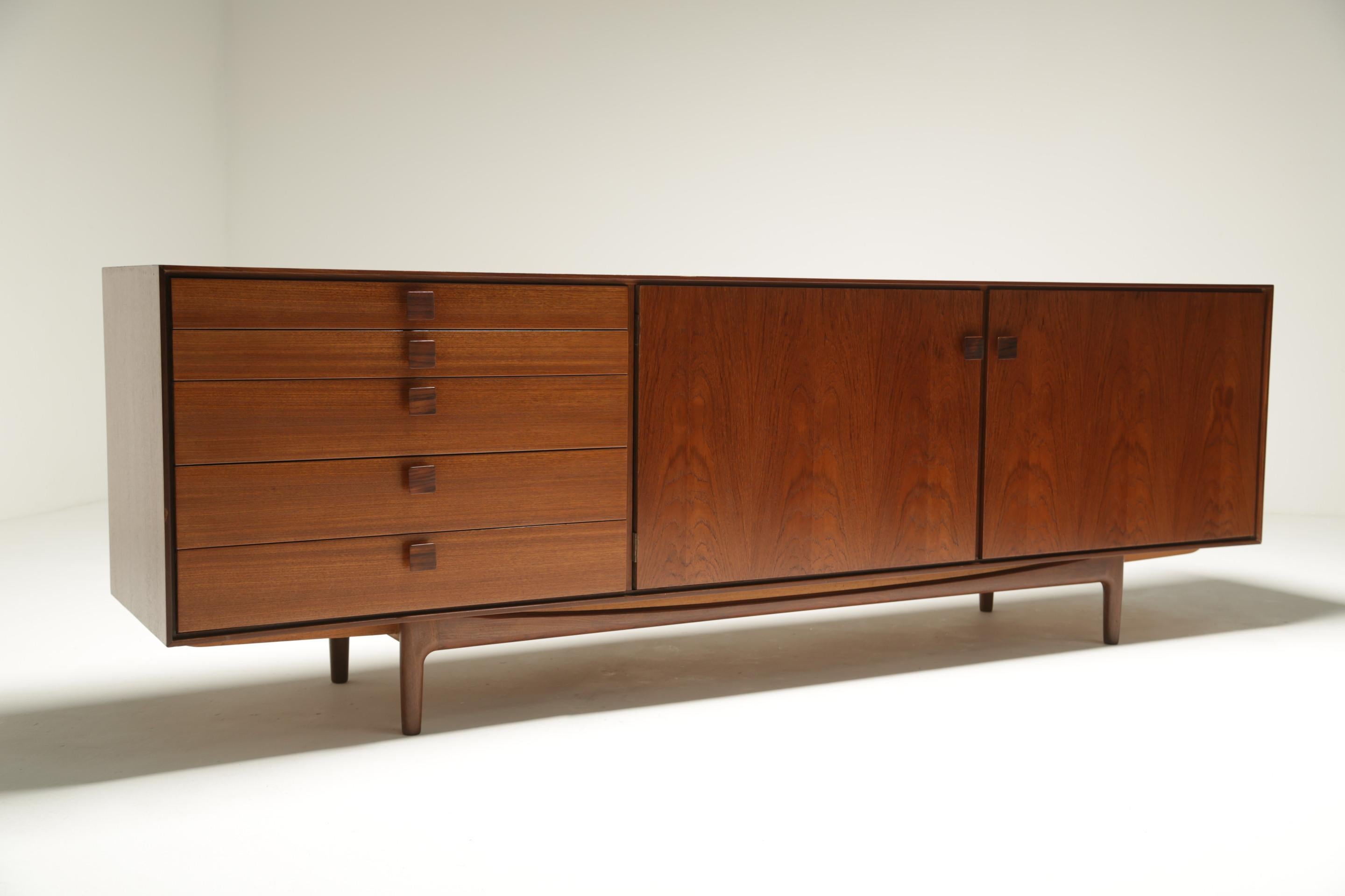 Ib Kofod Larsen Teak Sideboard For Sale 2