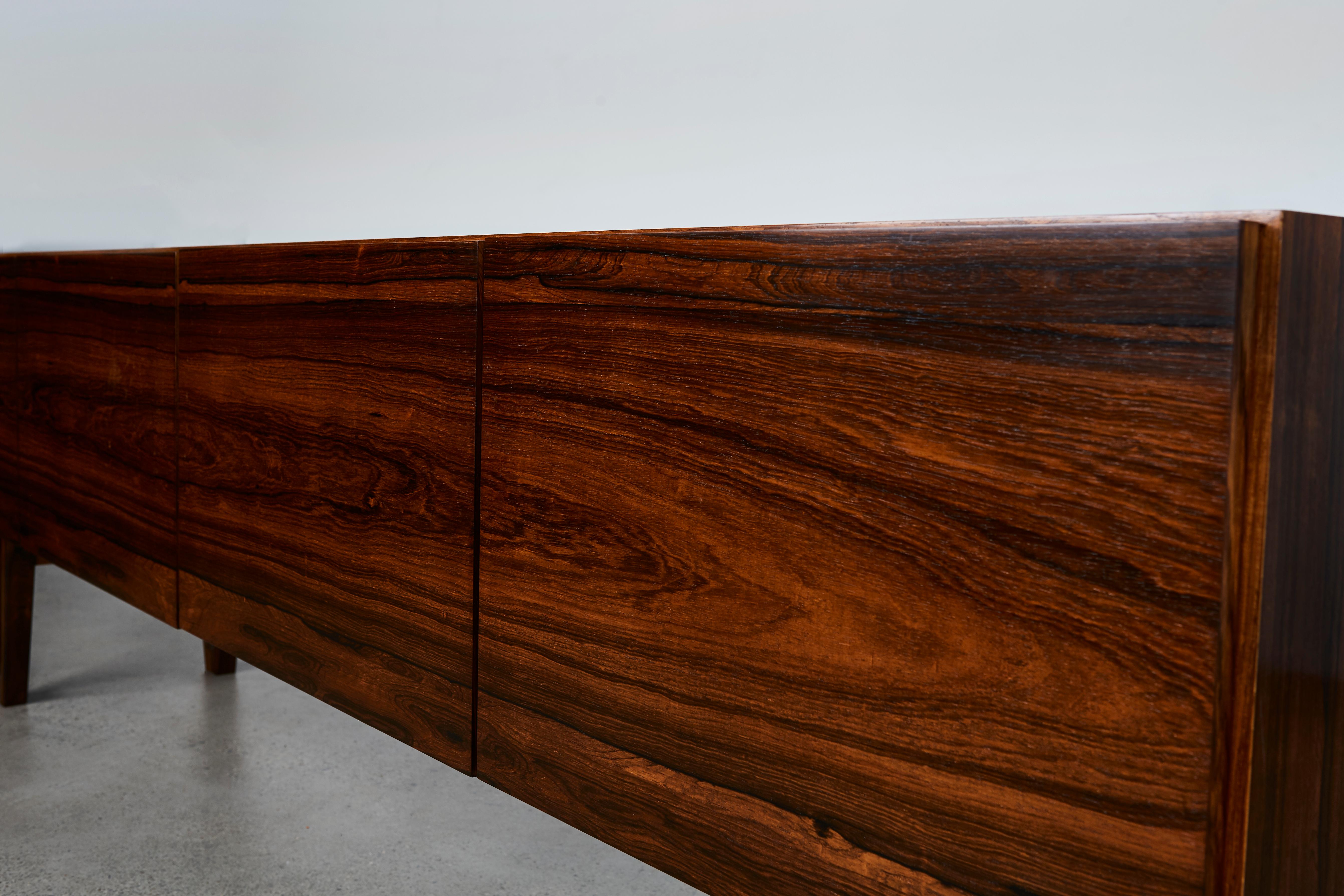 Ib Kofod Larsen Trol Sideboard, 'Rosewood' In Excellent Condition For Sale In Camperdown, NSW