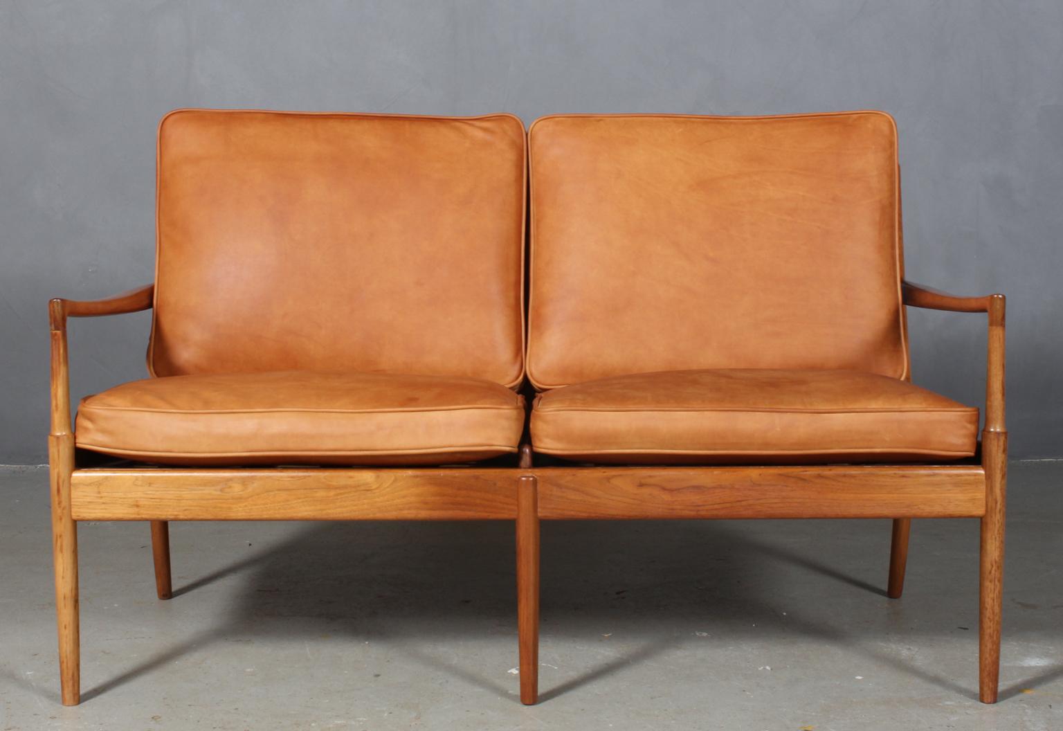 Mid-20th Century Ib Kofod-Larsen Two-Seat Sofa