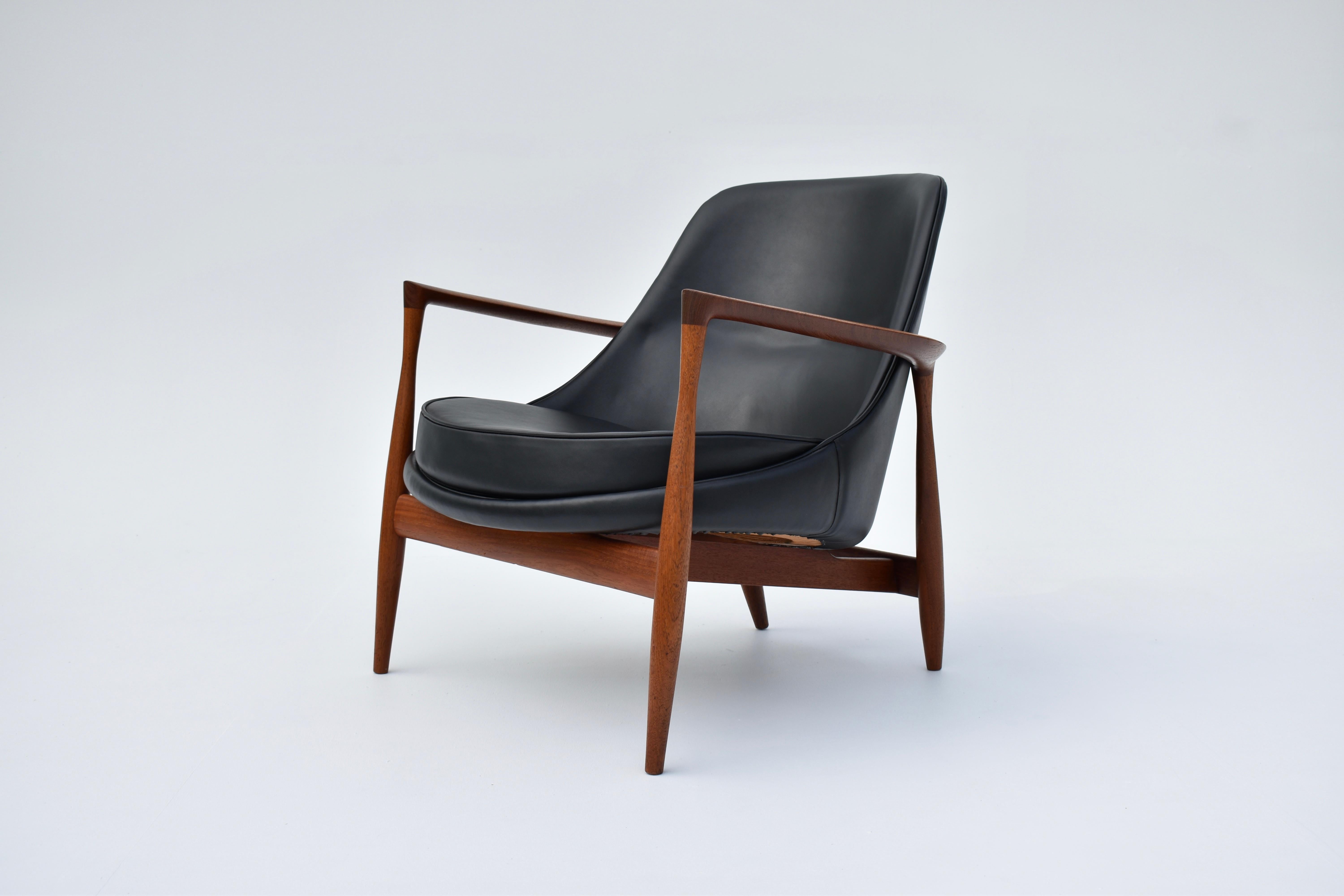 Danish Ib Kofod-Larsen U-56 Elizabeth Chair for Christensen & Larsen