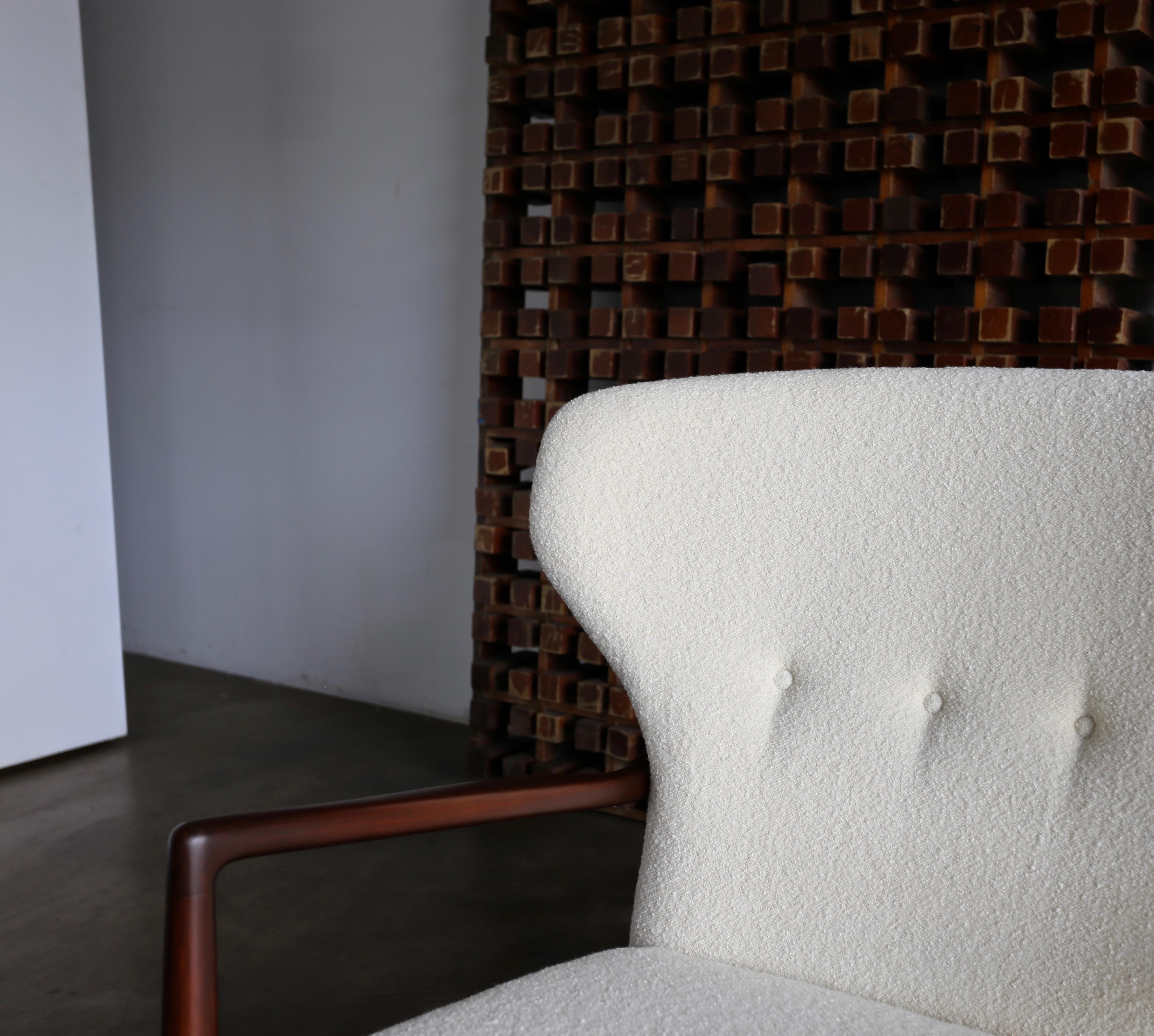 Ib Kofod-Larsen Wingback Lounge for Selig, circa 1965 1