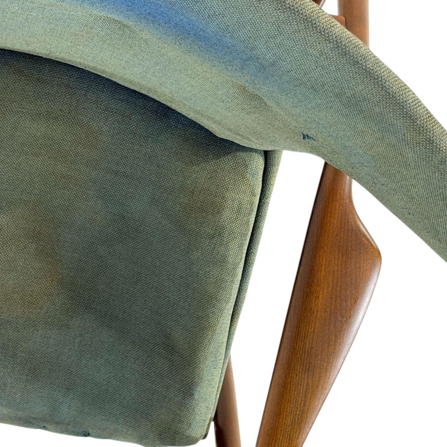 Milieu du XXe siècle Ib Kofod-Larsen Wingback Lounge Chair, Danemark 1950 en vente