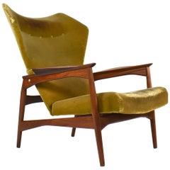 Ib Kofod-Larsen Wingback Lounge Chair - Denmark, circa 1960