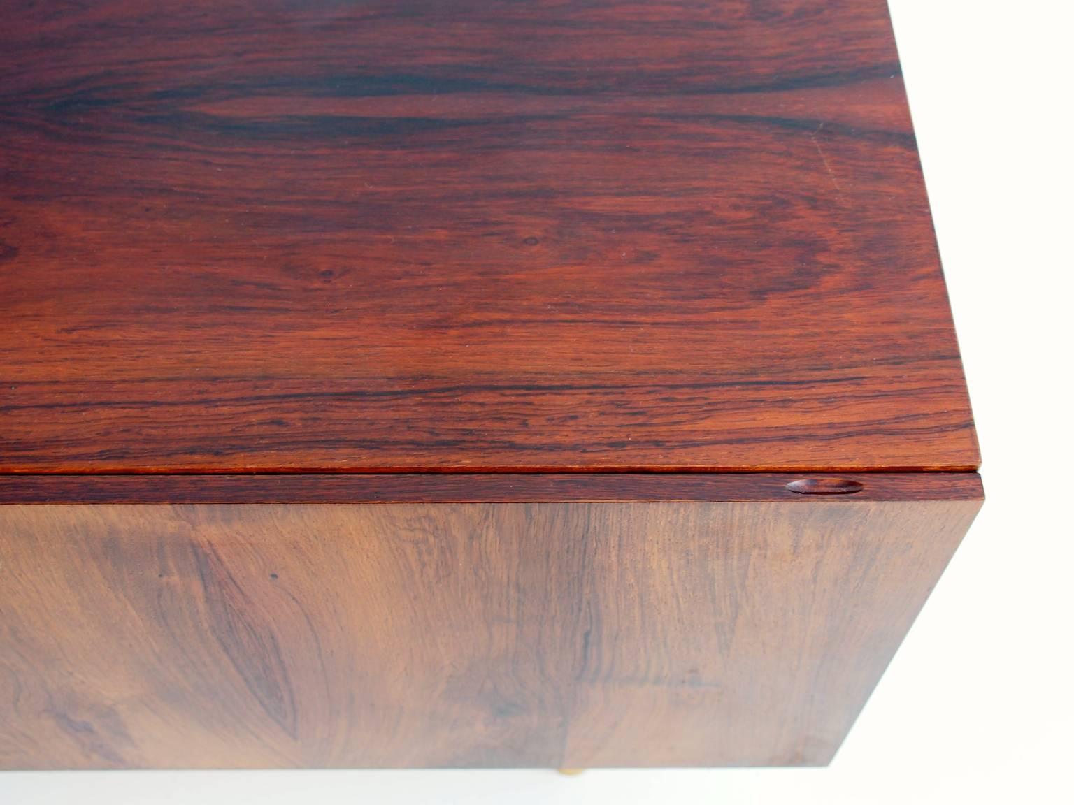 Danish Ib Kofod-Larsen Wooden Sideboard by Faarup Furniture Factory