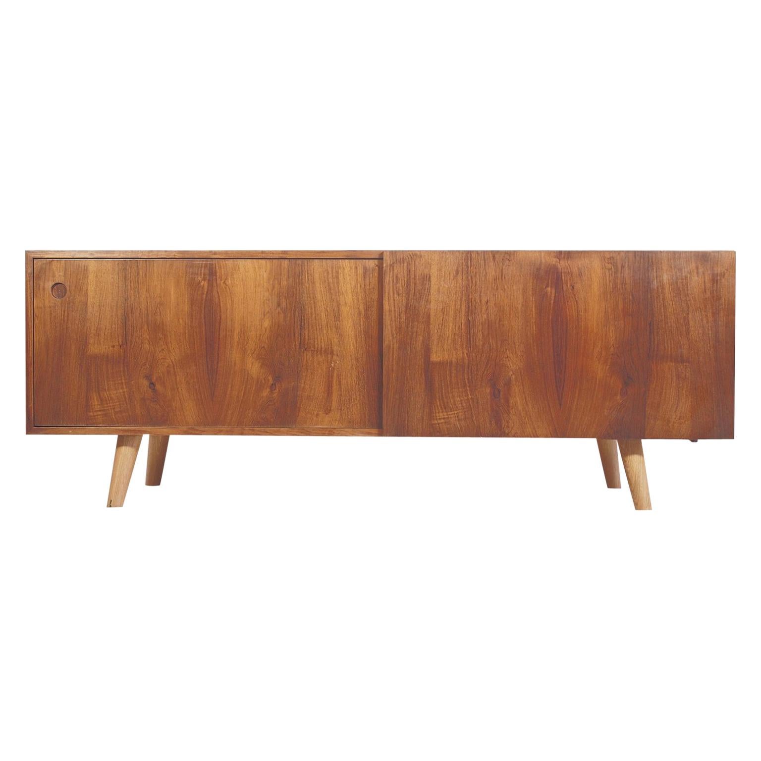 Ib Kofod-Larsen Wooden Sideboard by Faarup Furniture Factory