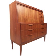 Ib Kofod Larson Teak Secretary Desk