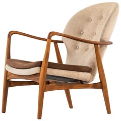 Ib Madsen & Acton Schubell Easy Chair Produced by Madsen & Schubell in Denmark