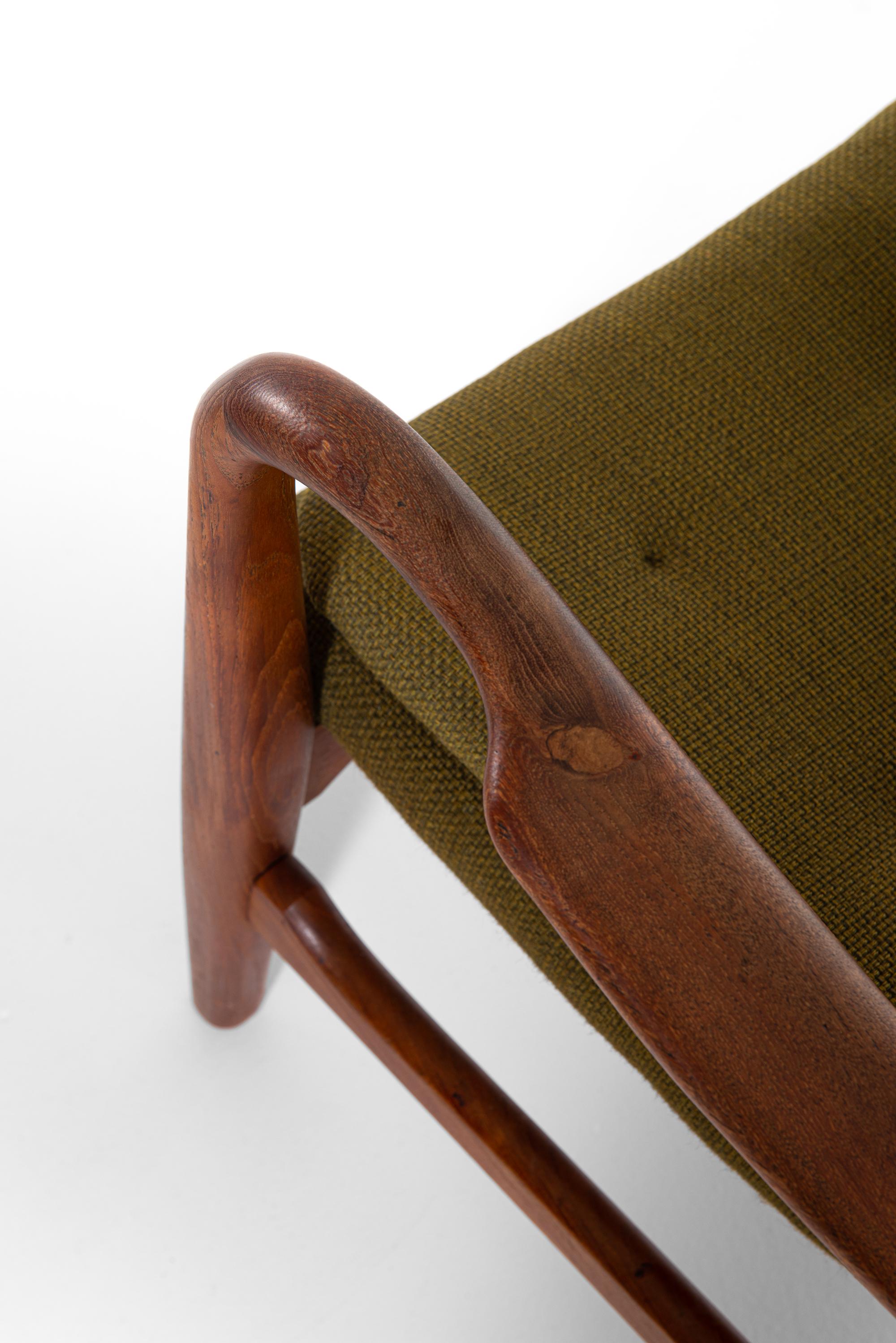 Ib Madsen & Acton Schubell Easy Chairs Produced by Madsen & Schubell in Denmark 1