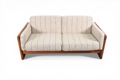 Ib Madsen + Acton Schubell Ms77 Loveseat in Teak and Original Wool