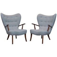 Ib Madsen and Acton Schubell Lounge Chairs