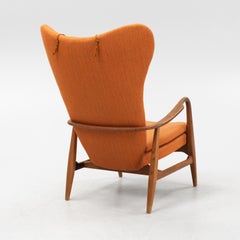 Ib Madsen & Schubell Armchair model  'MS 4 High' Denmark, 1950