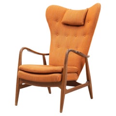 Ib Madsen & Schubell Armchair model  'MS 4 High' Denmark, 1950