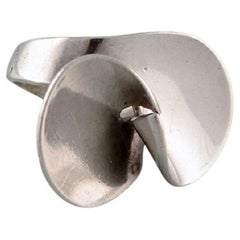 Ibe Dahlquist '1924-1996' for Georg Jensen, Modernist Ring in Sterling Silver