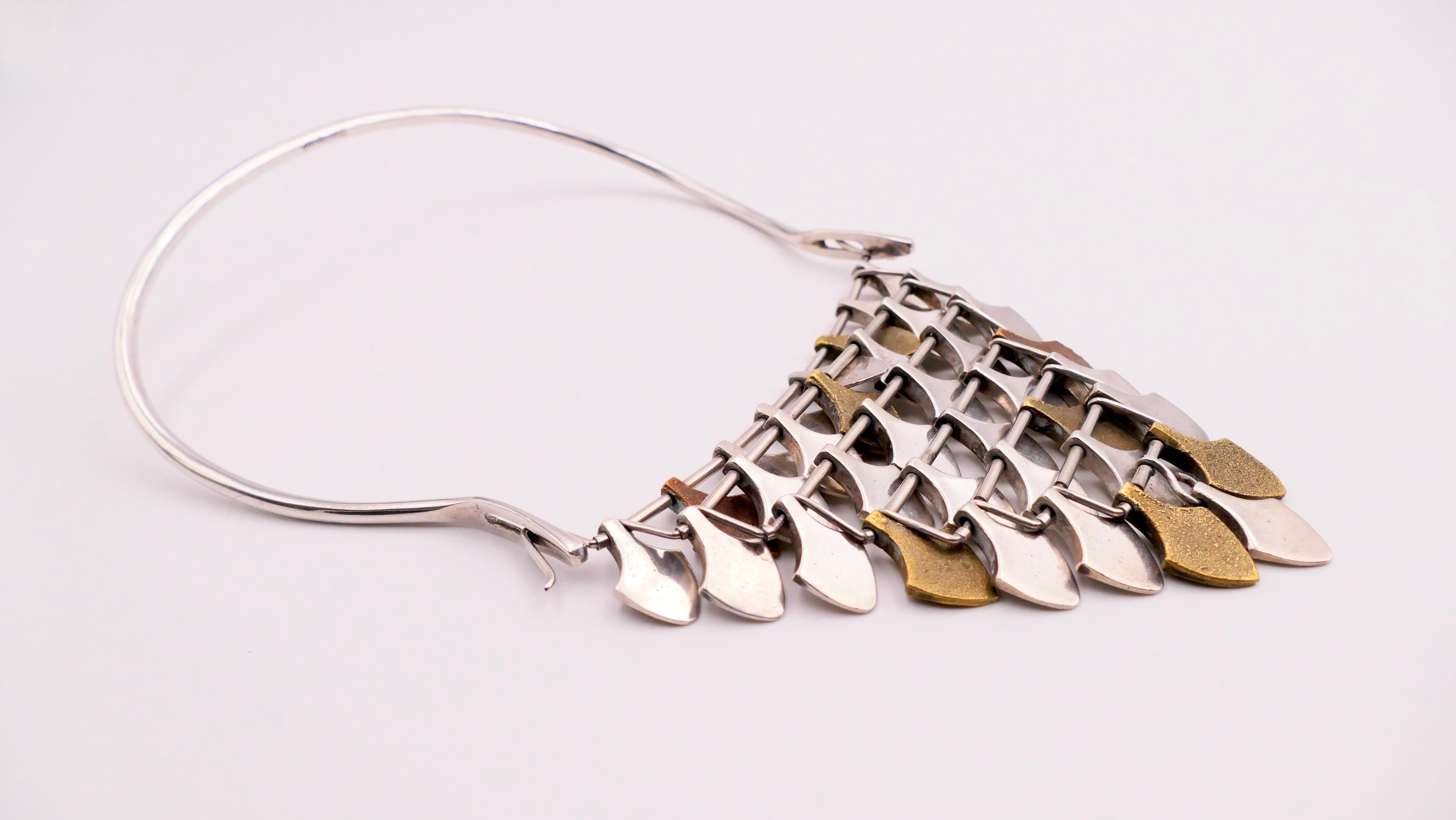Collana a cascata di Ibe Dahlquist 1965 -  Design scandinavo in vendita 2
