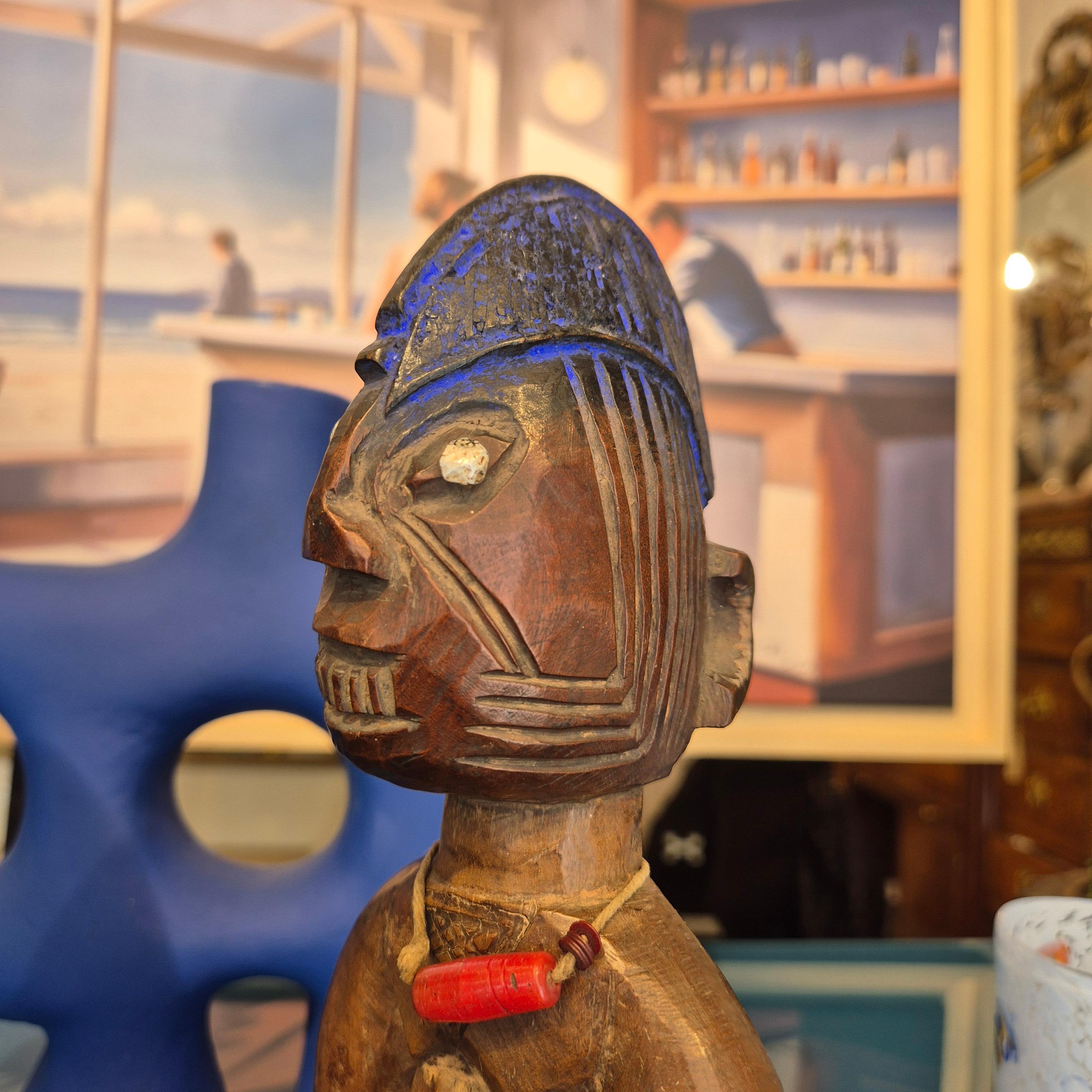 Estatuilla de Ibedji - Cultura yoruba, Nigeria, hacia 1930 (siglo XX) Madera