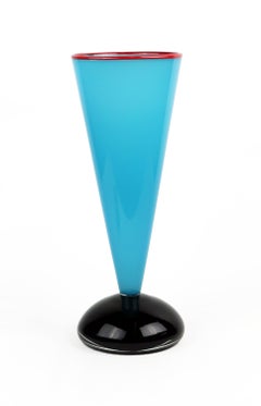 IBEX Postmodern Art Glass Vase