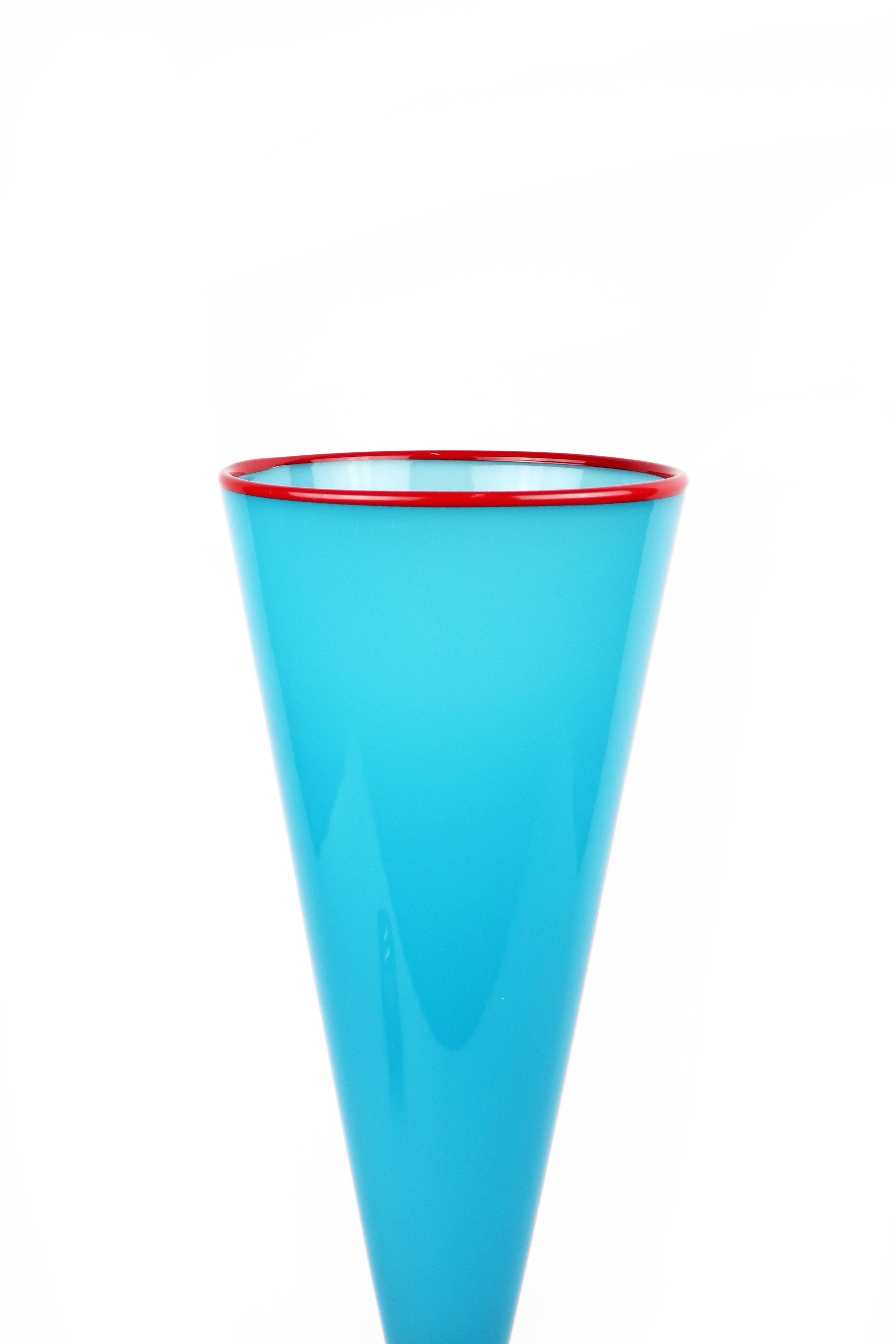 IBEX Postmodern Art Glass Vase 1