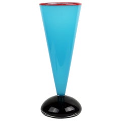 IBEX Postmodern Art Glass Vase