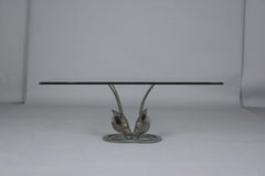 Ibex Rams Head Brass Coffee Table