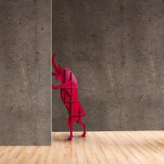 Almacenamiento de pared Ibex - Rojo FAUSTO