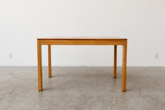 Mid-Century 1970's Ibisco Sedie Italian Beachwood Mid-Century Dining Table