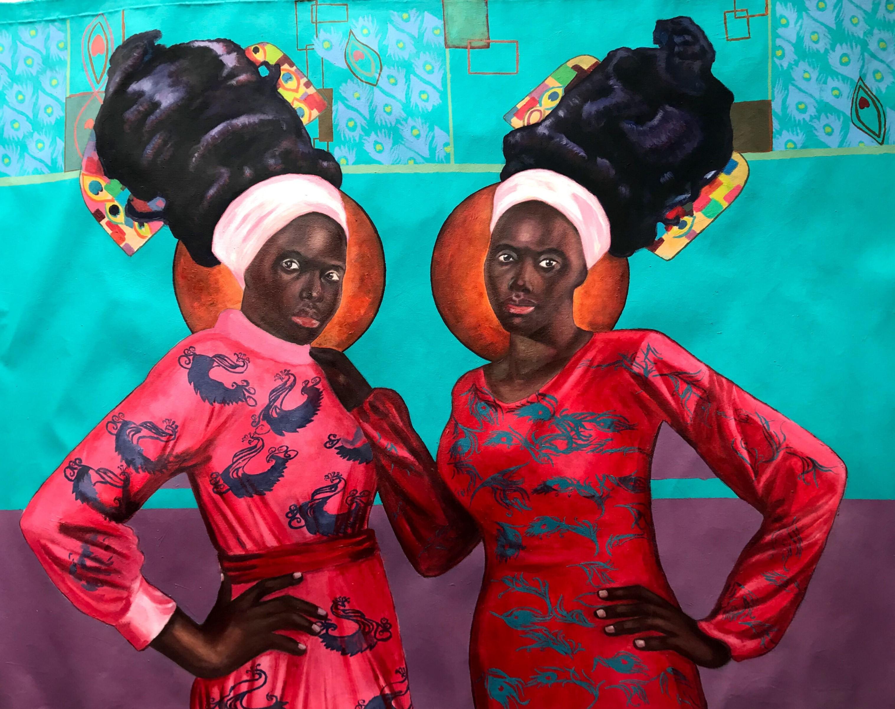 Ally - Siglo XXI, Contemporáneo, Figurativo, Mujer, Amor, Moda, Arte Moderno