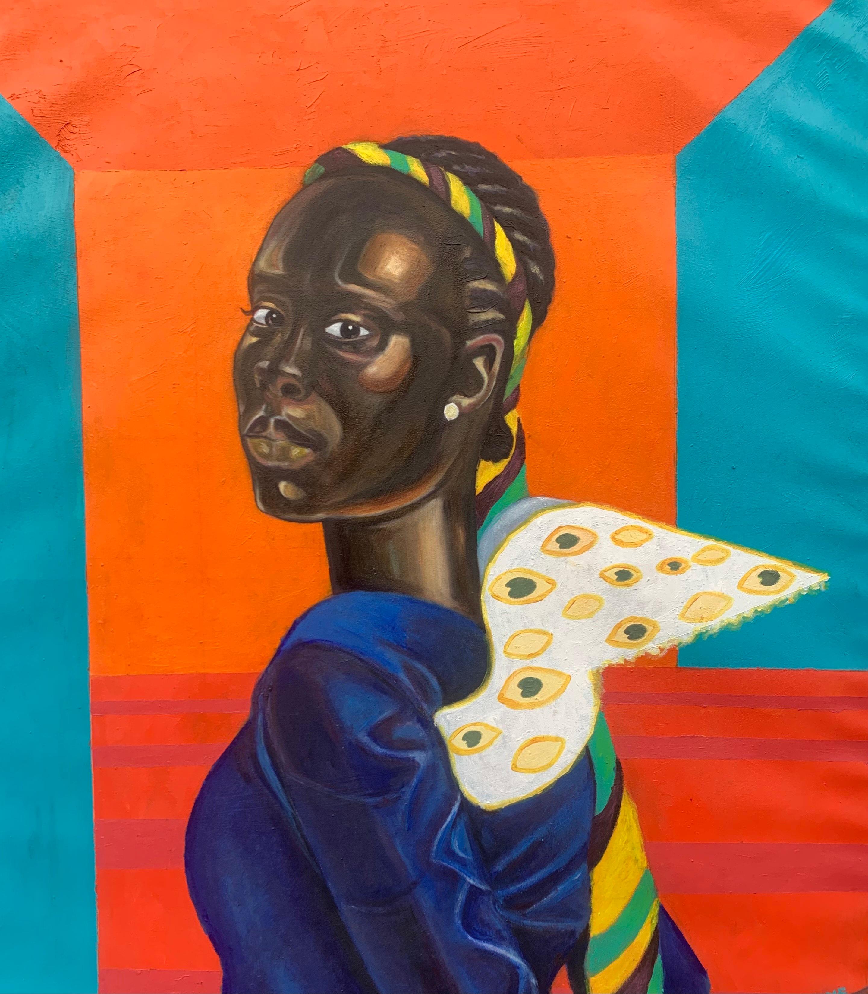 Retrospection - 21st Century, Contemporary, Figurative, Women, Africa, Modern