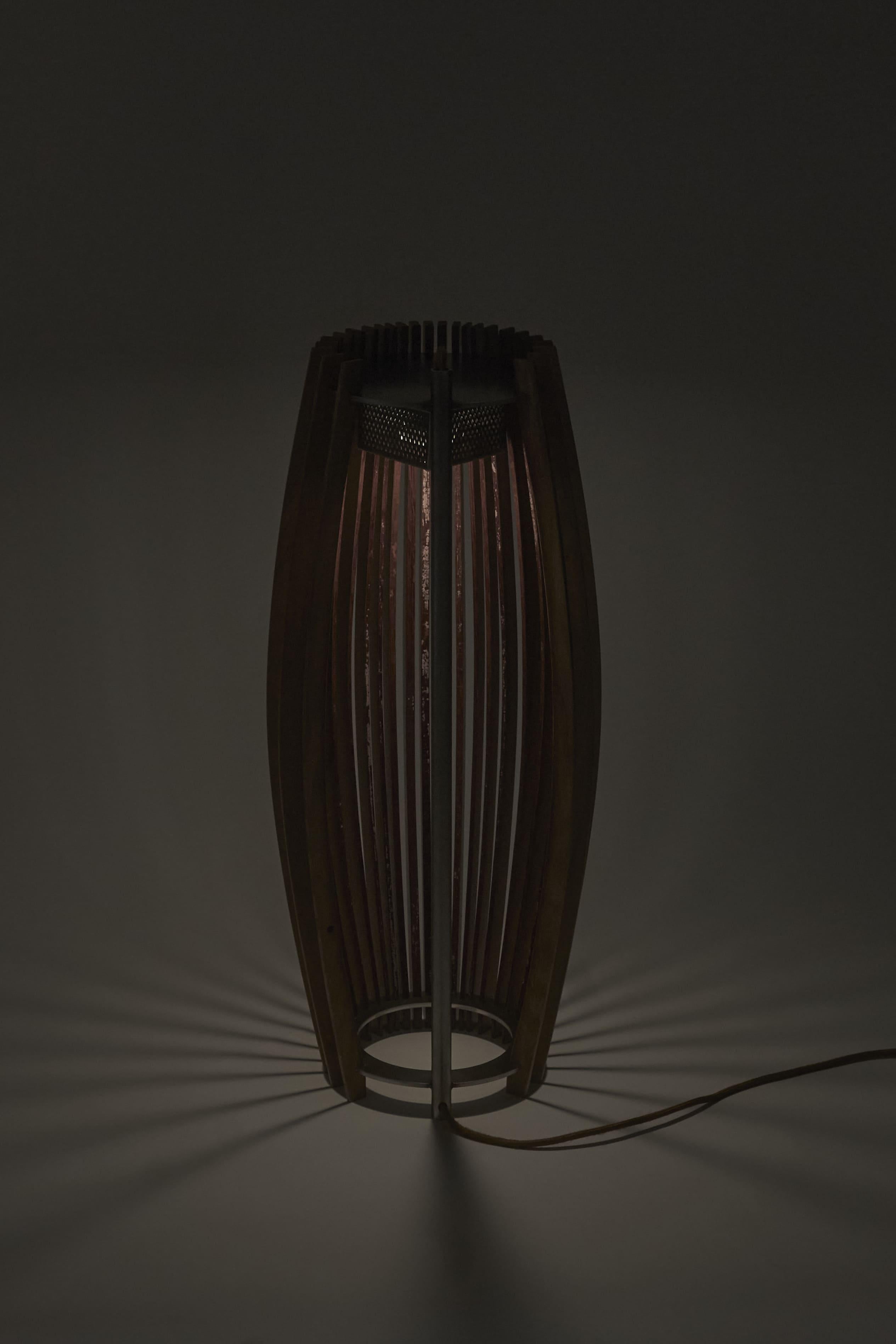 Stainless Steel Ibla floor lamp by Winetage handmade in Italy For Sale