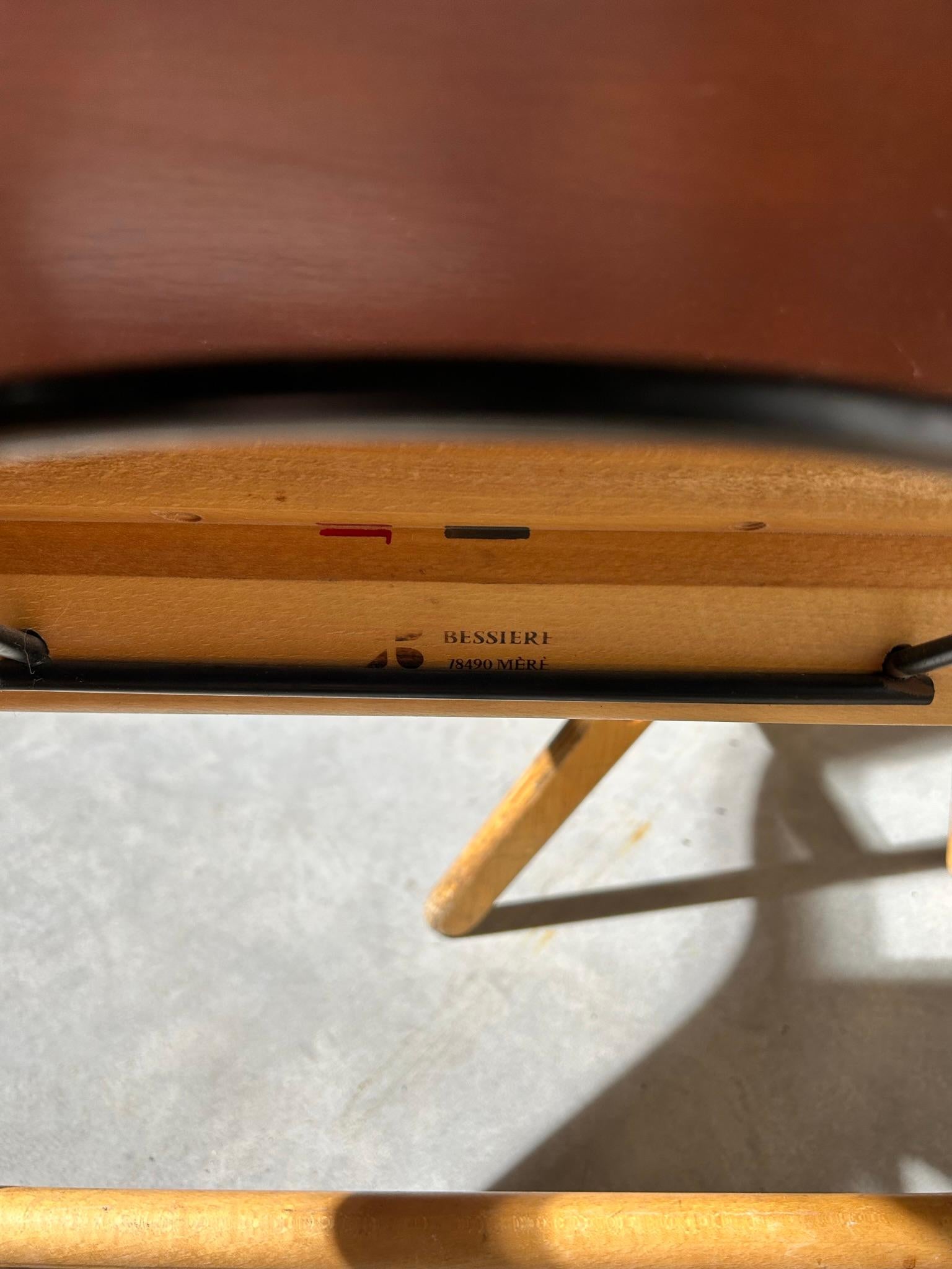 French IBM table and chair