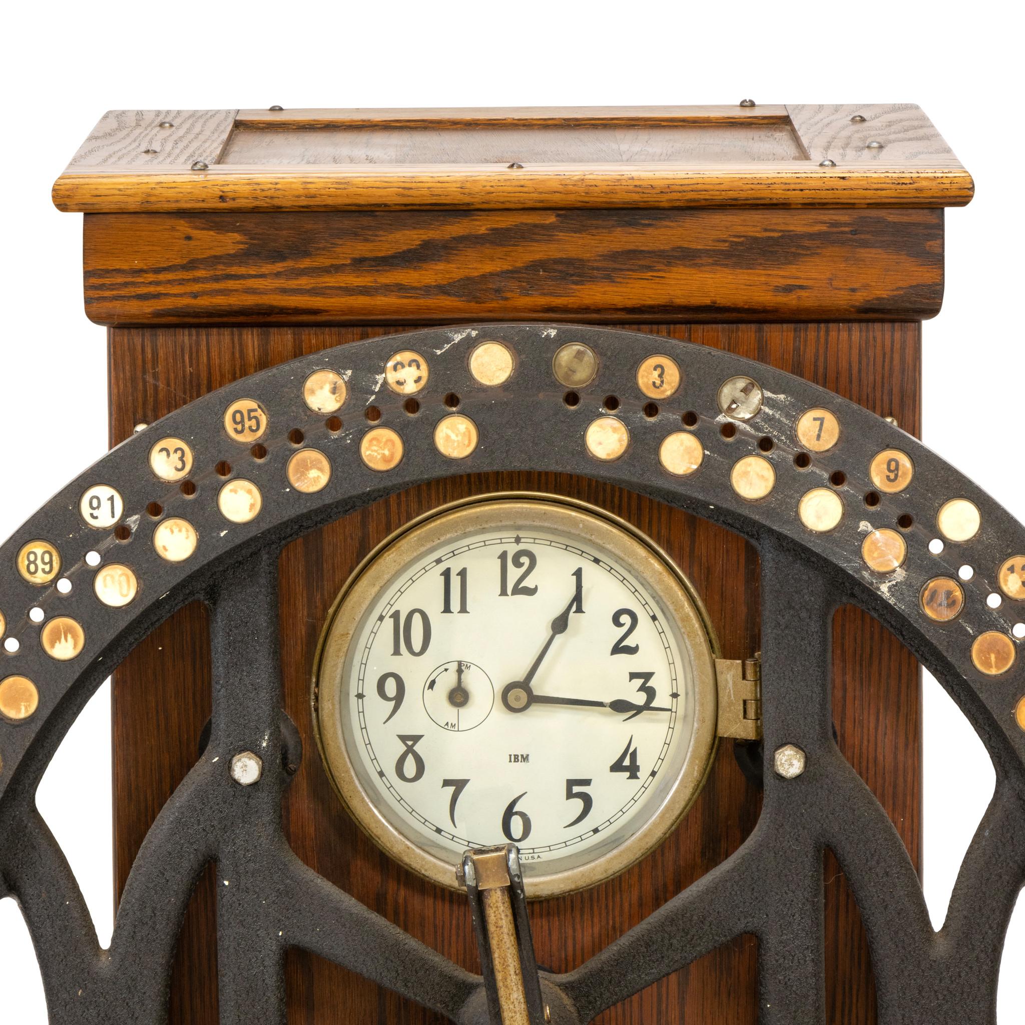 international time recording company clock value