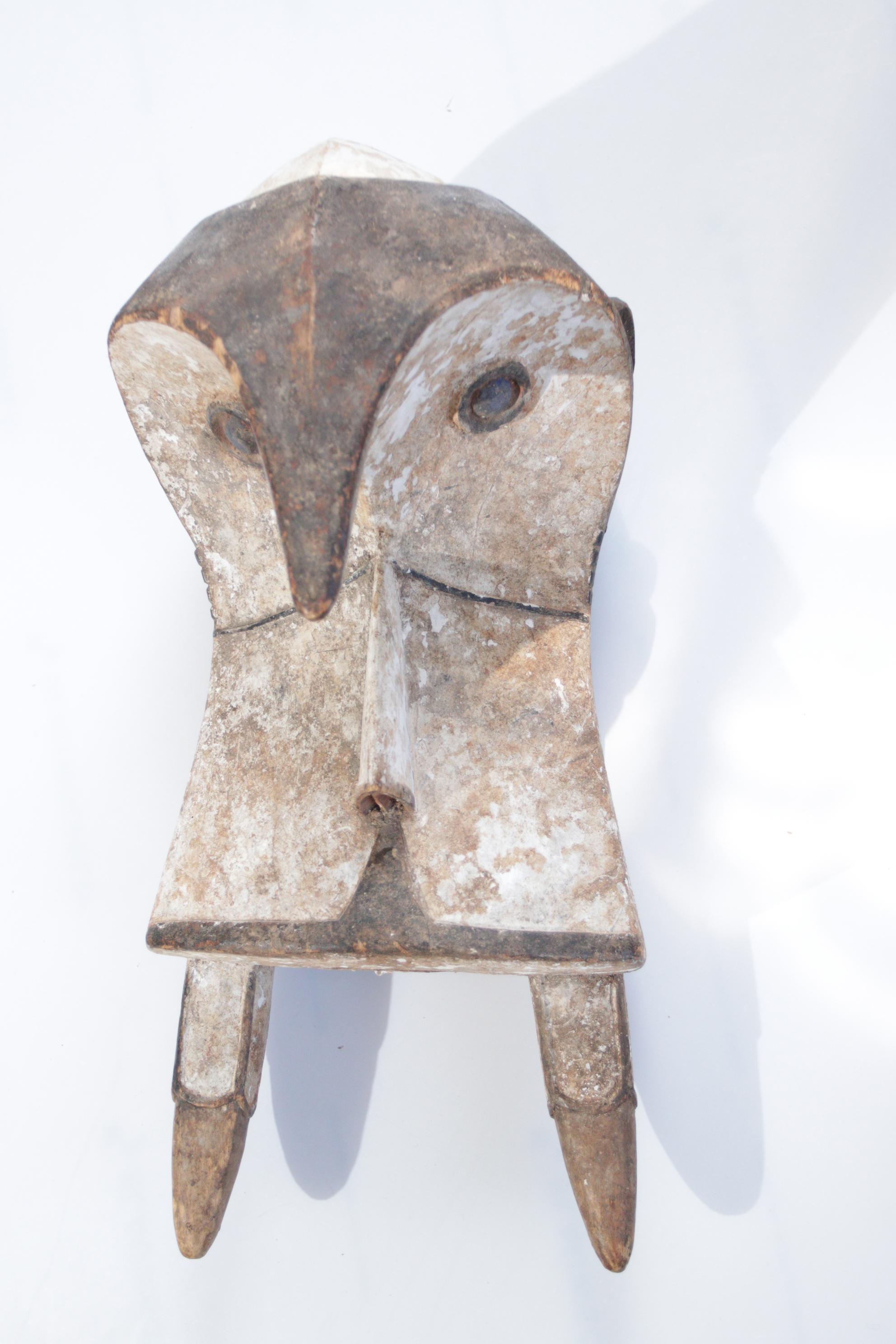 Ibo-Izzi, Nigeria Old ‘Ogbodo Enyi’ Elephant Mask For Sale 9