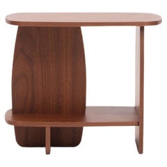 Ibon M side table with storage · Walnut