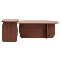 Ibon M+L table set · Walnut