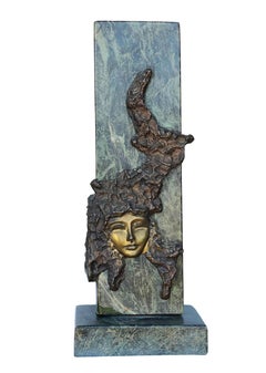"Entropía" Escultura de Bronce 22" x 9" pulgadas de Ibrahim Abd Elmalak