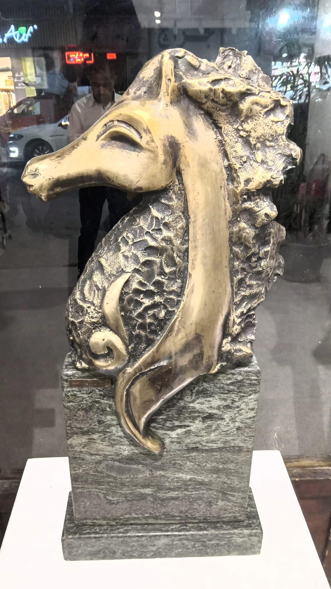 „Grecian Stallion I“ Bronzeskulptur „Grecian Stallion I“ 24